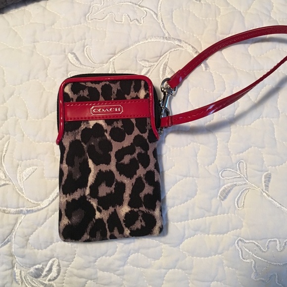 Coach Ocelot card case