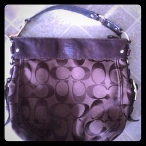 "Coach" brown bag