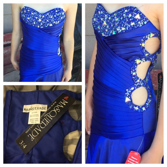 Royal Blue Prom Dress