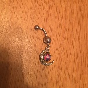 Dangly belly ring