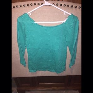 Turquoise long sleeve