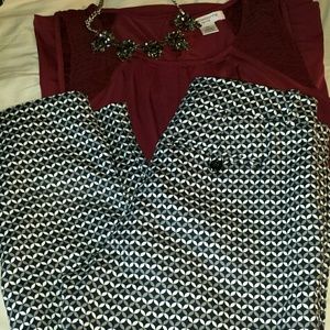 Merona patterned career pants