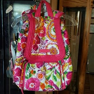 Vera Bradley backpack multicolored flowers