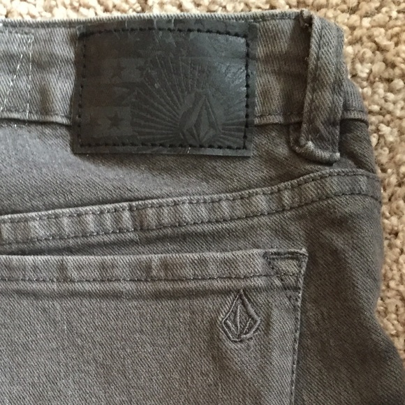Volcom Railed Denim Leggings - Picture 2 of 3