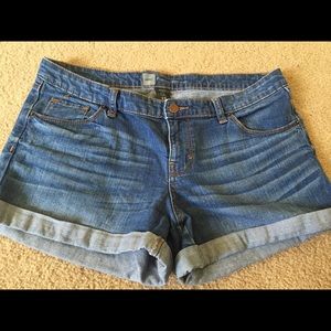 Mossimo denim shortage