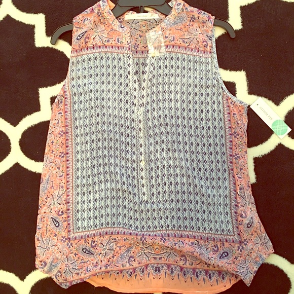 Fun2Fun Alannah Henley Blouse