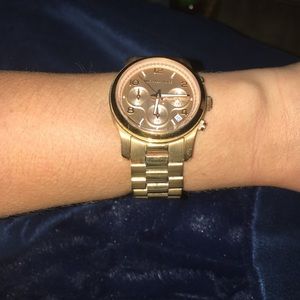 Michael Kors Rose gold watch