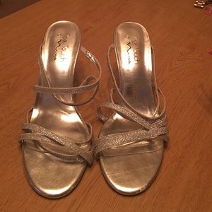 Strappy 2 1/2 in heels