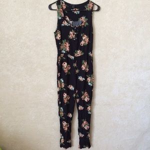 Floral Print Jumpsuit