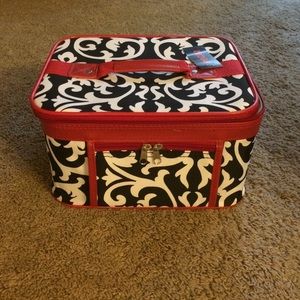 Brand new large make up/accessory travel bag.
