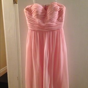 Donna Morgan Sarah dress in blush