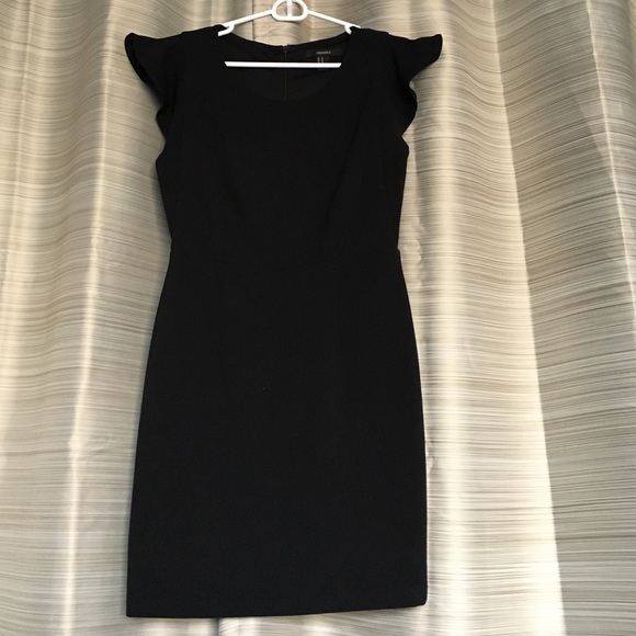 Forever 21 Black, Mid-Knee Dress
