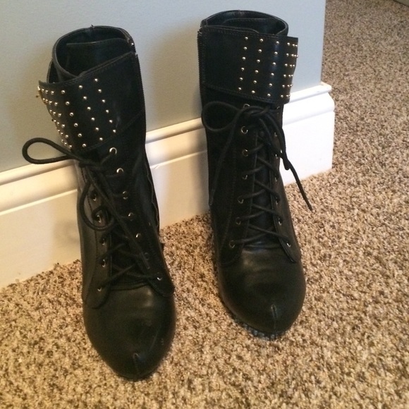 Black booties