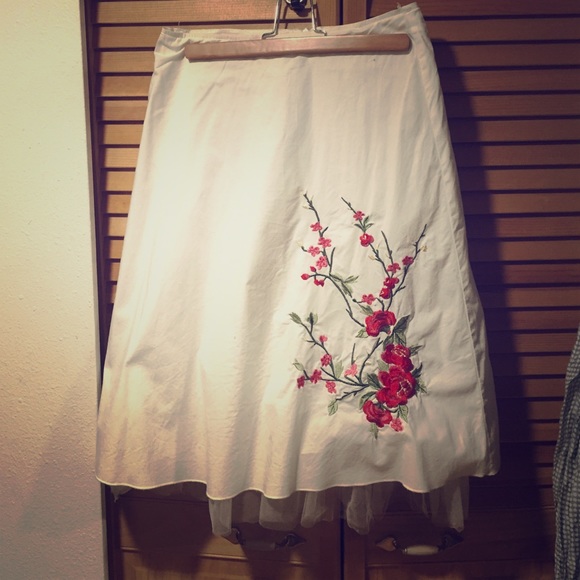 Embroidered Skirt