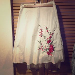 Embroidered Skirt