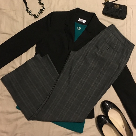 Express Plaid Editor Pants
