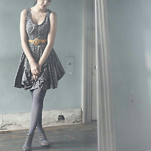Anthropologie Maeve Gathered Alyssum Dress