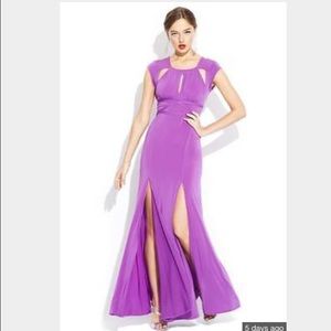 BCBG MaxAzria Lulu Cutout Gown