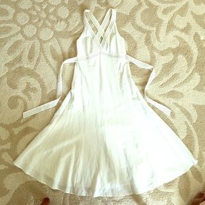 White summer dress