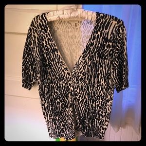 Banana Republic Cheetah Cardigan