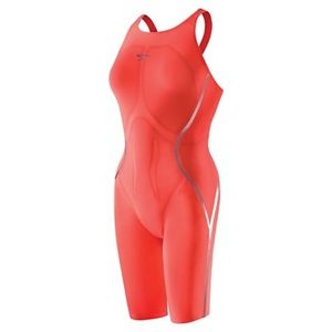 Speedo LZR Racer X Openback Kneeskin in Coral