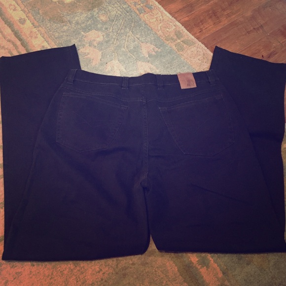 Hiltl John Inch Model Premium Black Denim Jeans