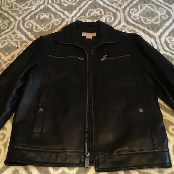 Men's Leather Michael Kors jacket size S