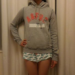 Fitted Abercrombie and Fitch hoodie