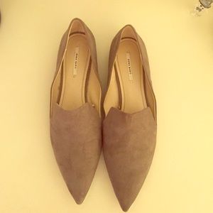 Zara Beige Flats NEW Without tags
