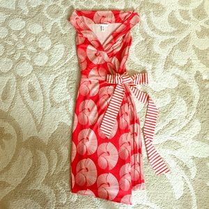 Diane VonFurstenberg's kimono wrapped dress