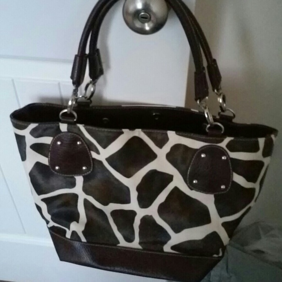 Raw hide print bag