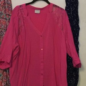 Flirty Pink Blouse