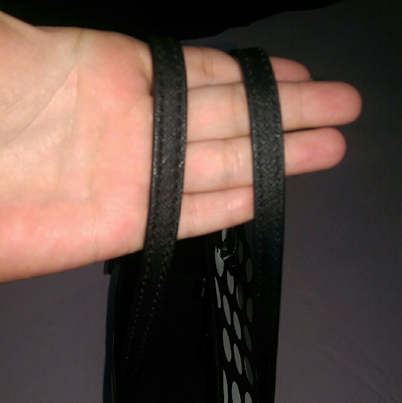 New, black and white poka dot Michael kors tote - Picture 3 of 4