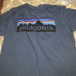 PATAGONIA LOGO T SHIRT