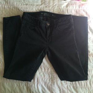 Black American Eagle Jeggings