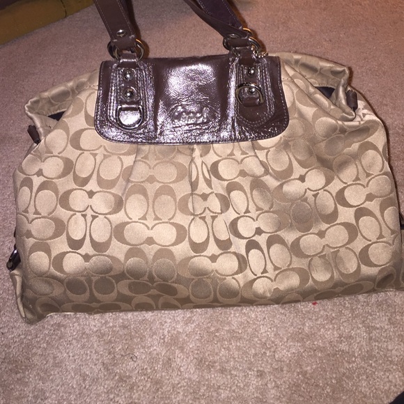 Vintage coach bag long strap included - Picture 3 of 4