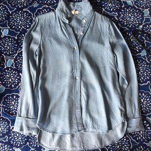 Oversized Denim Button Up