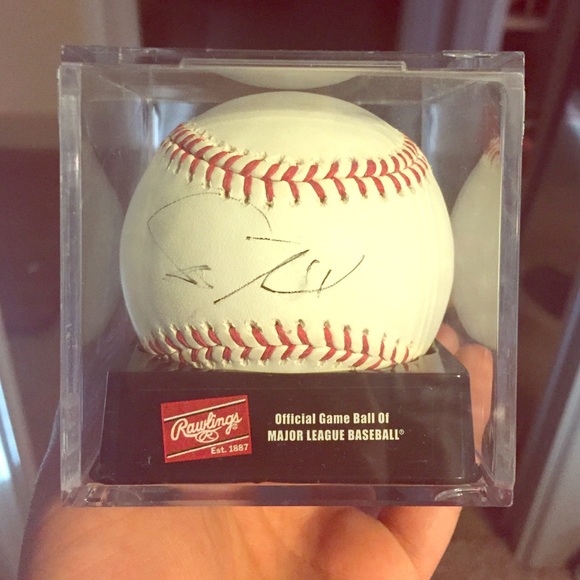 Yu Darvish Signed Baseball