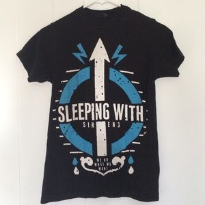 Sleeping With Sirens band shirt