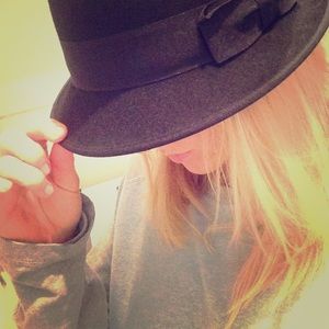 🚫 sold 🚫Black FEDORA