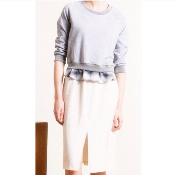 Loup Bruno Dress in Grey - Picture 3 of 4