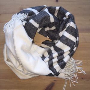 GAP striped scarf.