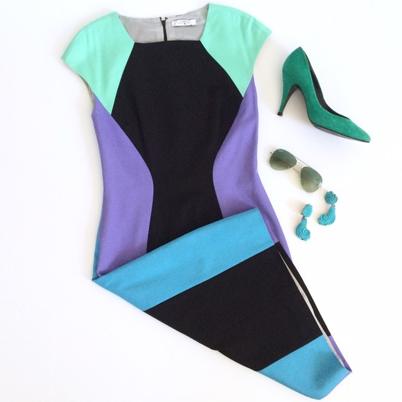 Versace Dresses & Skirts - SALE ❗️ Versace Collection Colorblock Dress