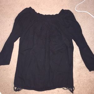 Lucky Brand off the shoulder shirt!