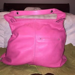 B Makowsky leather shoulder bag