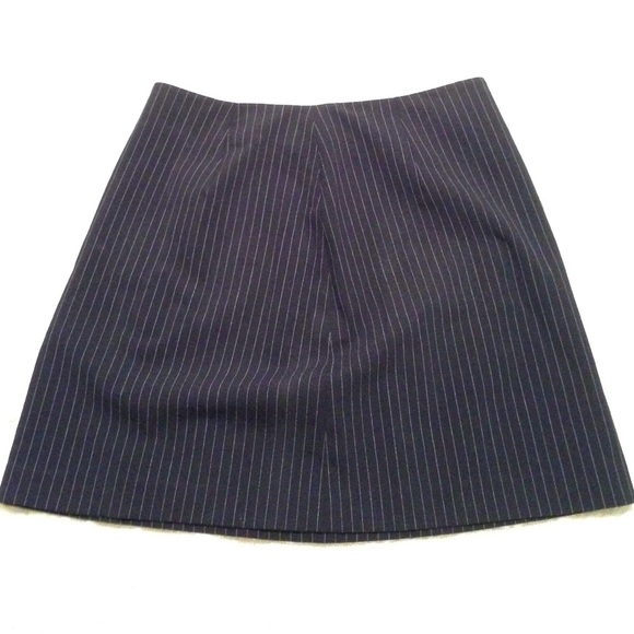 Pinstripe skirt