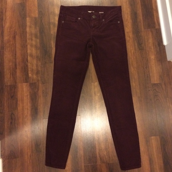 Cigarette (skinny) ankle Cords from Jcrew!