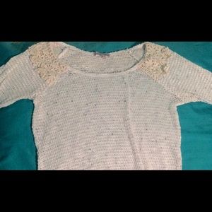 Thin Knit Long-Sleeve Sweater