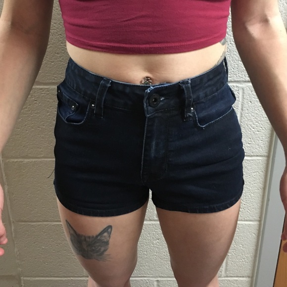 High waisted shorts