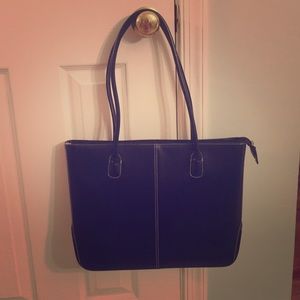 Black work purse